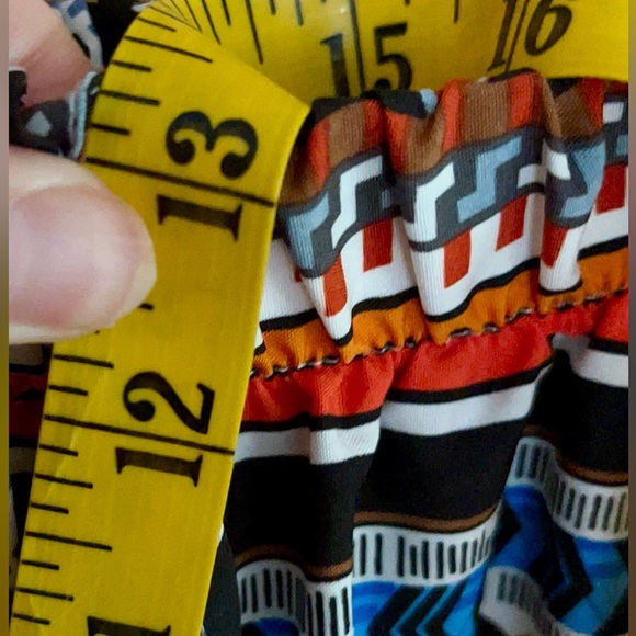 SHEIN Colorful Striped Bohemian Pants Size Large Boho Chic Hippie Hippy Joggers - Picture 10 of 11